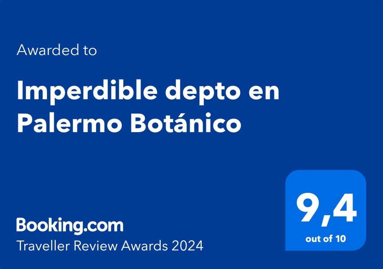 Appartement Imperdible En Palermo Botanico La Rural Seguridad 24Hs à Buenos Aires Extérieur photo